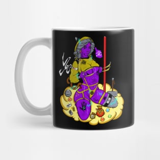 The Wet Titan H&nd One [ By #ArtIzMuzikForTheEyez ] Mug